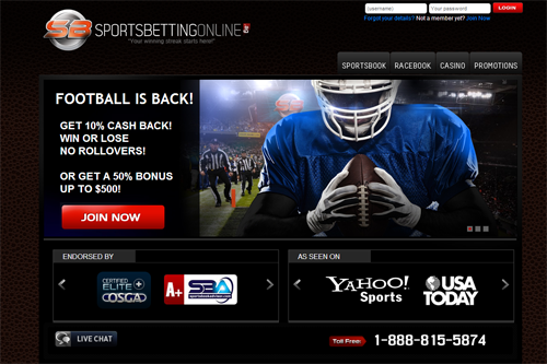 making sports bets online