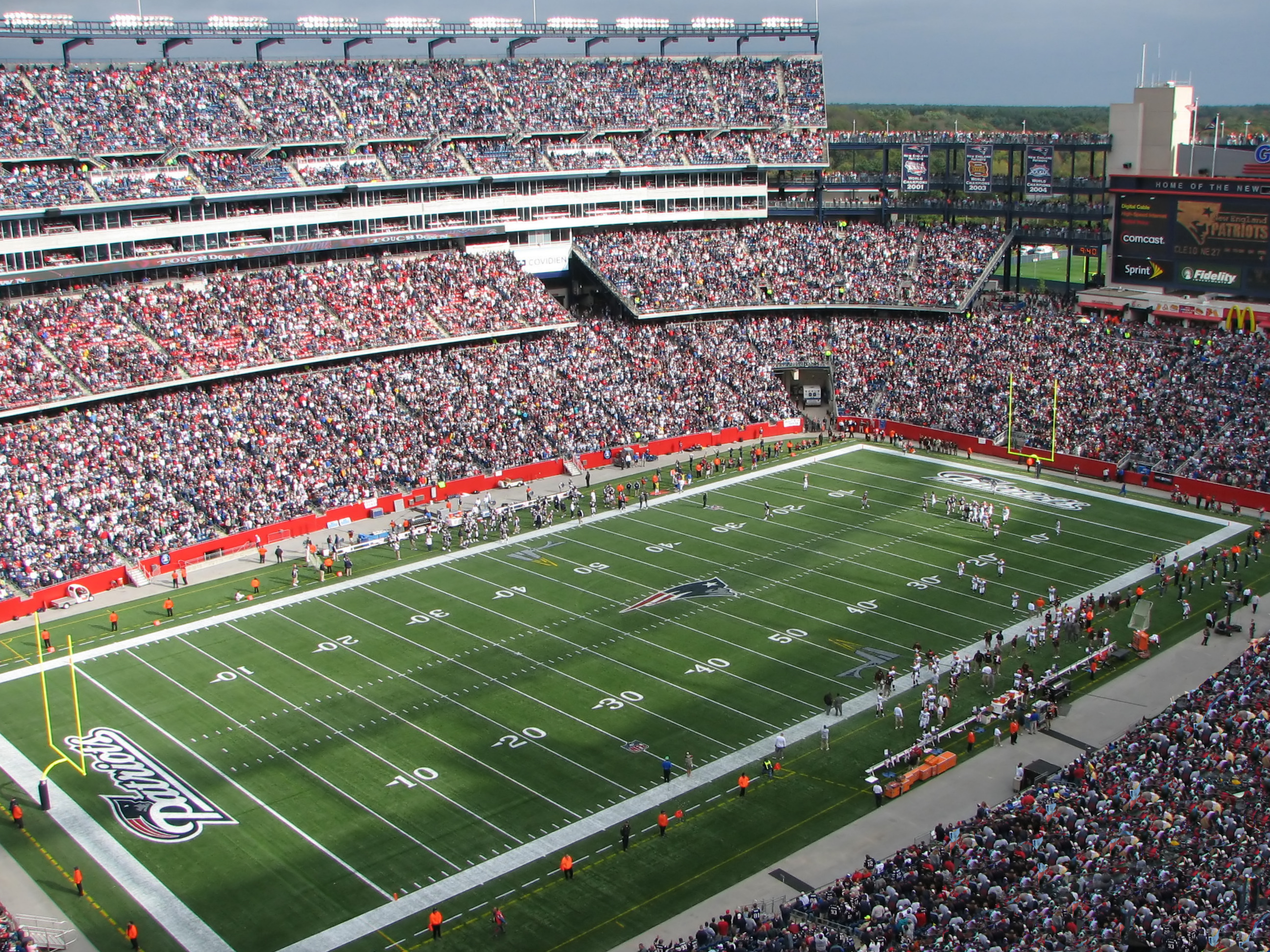 Patriots vs. Green Bay Packers - Gillette Stadium